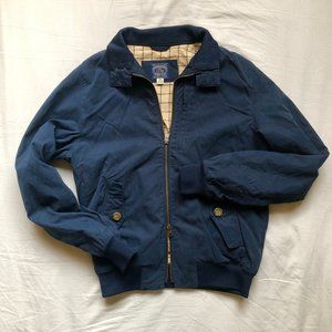 Navy Blue Harrington Jacket
